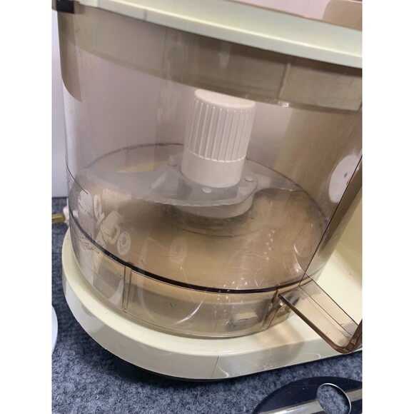 Vintage Sears Kenmore 7 Speed Food Processor model 400.823603 WORKS EB-753 - Picture 9 of 9